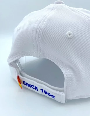 Habfehér Real Madrid baseball sapka - gyerek