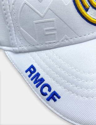 Habfehér Real Madrid baseball sapka - gyerek