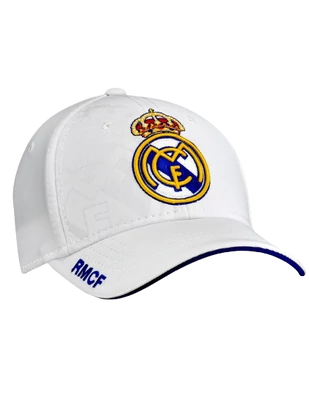 Habfehér Real Madrid baseball sapka - gyerek