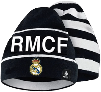 Kifordítható gyerek Real Madrid téli sapka