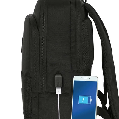 Real Madrid fekete üzleti hátizsák