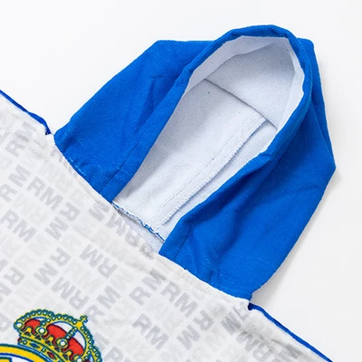 Real Madrid gyerek kapucnis strand poncsó