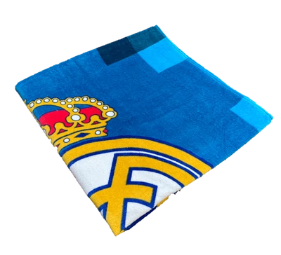Azúrkék Real Madrid törölköző