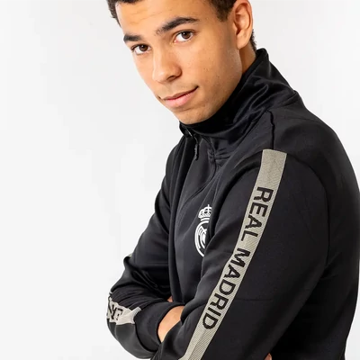 Real Madrid 2025-26 fekete melegítő szett