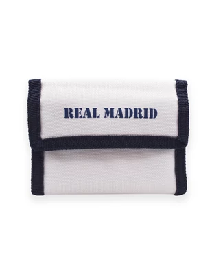 Klasszikus fehér Real Madrid pénztárca