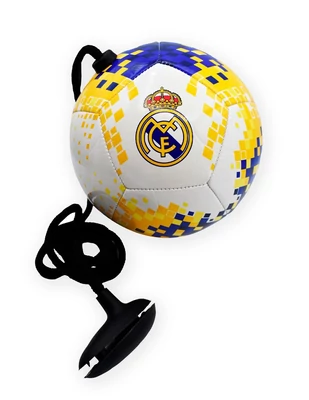 Real Madrid mini edzőlabda kötéllel