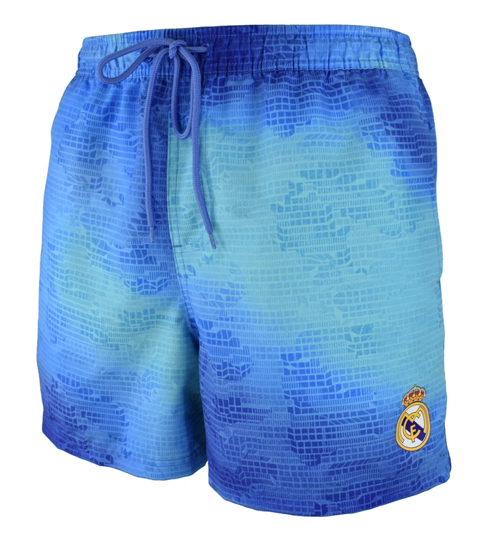 Királykék címeres Real Madrid fürdőnadrág - gyerek - 10 éves