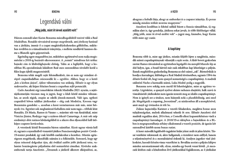 Benzema - Árnyékból a fényre