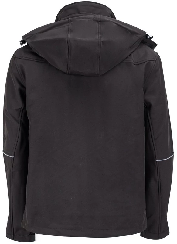 A Real Madrid fekete softshell kabátja - S