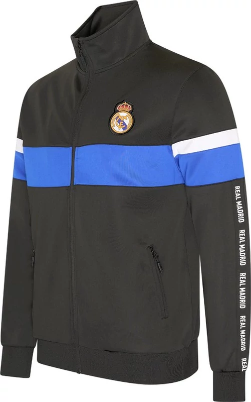 Real Madrid 24-25 fekete melegítő szettje - M