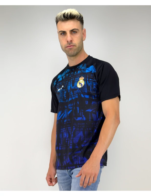 Fergeteges sötétkék Real Madrid edzőmez - 2XL