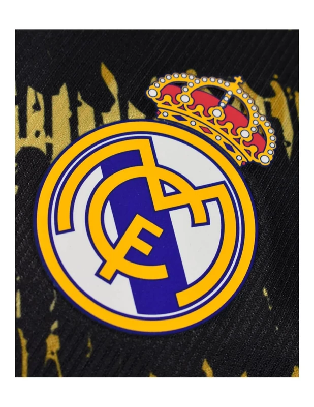 Real Madrid fekete-arany edzőmez - M