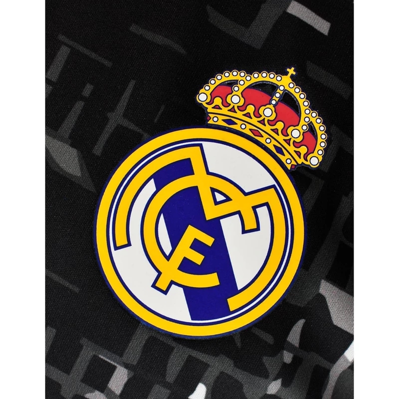 Real Madrid Urban fekete edzőmez - L