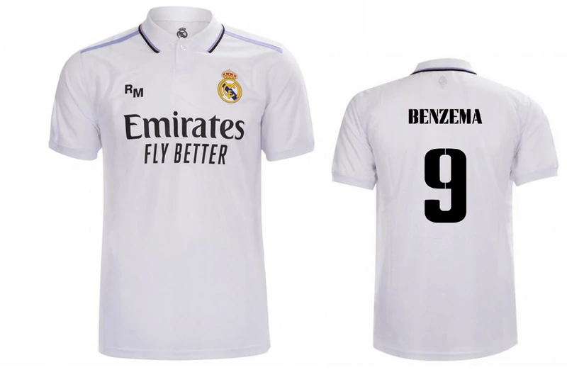 Real Madrid  22-23 prémium hazai szurkolói mez, replika - Feliratozható