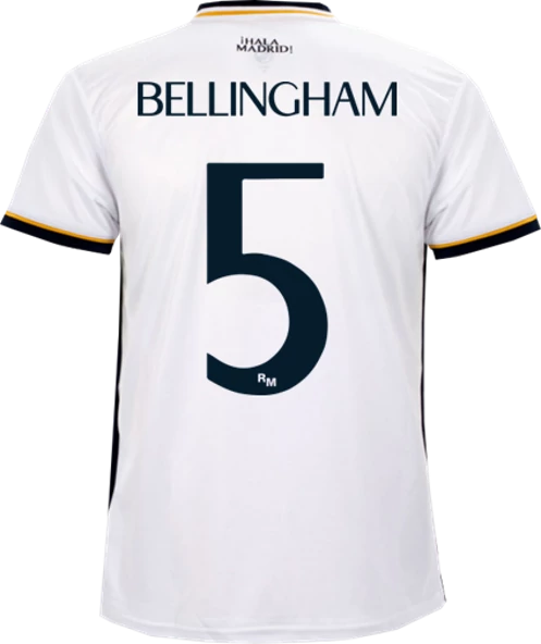 Real Madrid 23-24 prémium gyerek szurkolói mez szerelés, replika - Bellingham - 6 éves