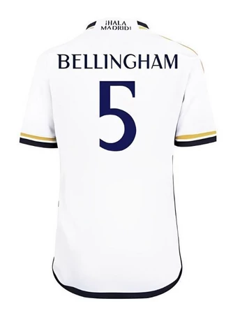 Real Madrid 23-24 prémium hazai gyerek szurkolói mez, replika - 6 éves - Bellingham 5