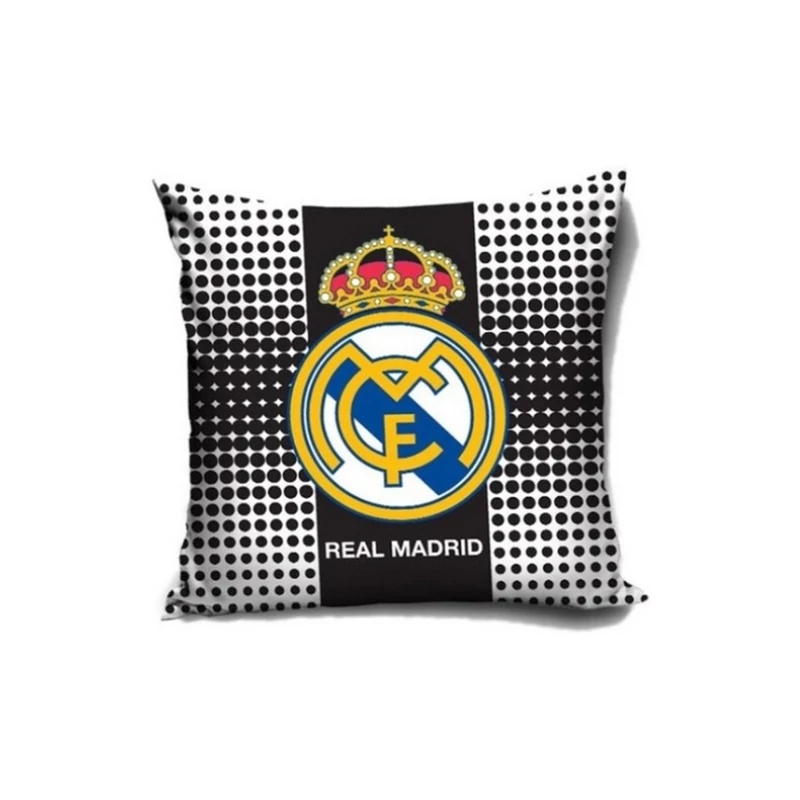 A fekete-fehér madridista díszpárnahuzat