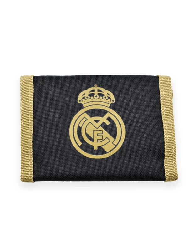 Praktikus fekete-arany madridista pénztárca