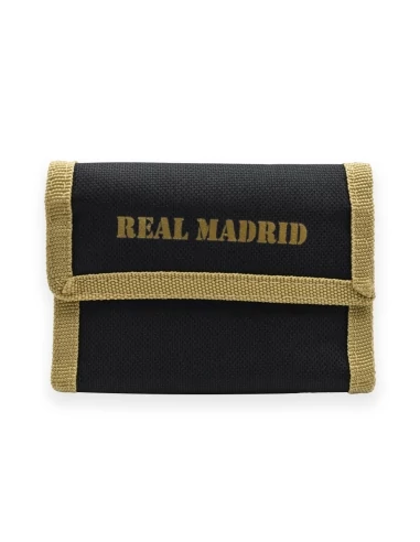 Praktikus fekete-arany madridista pénztárca
