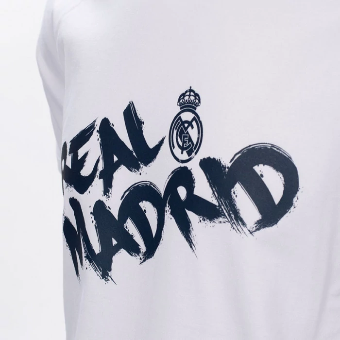 A Real Madrid minimalista pólója - fehér - XL