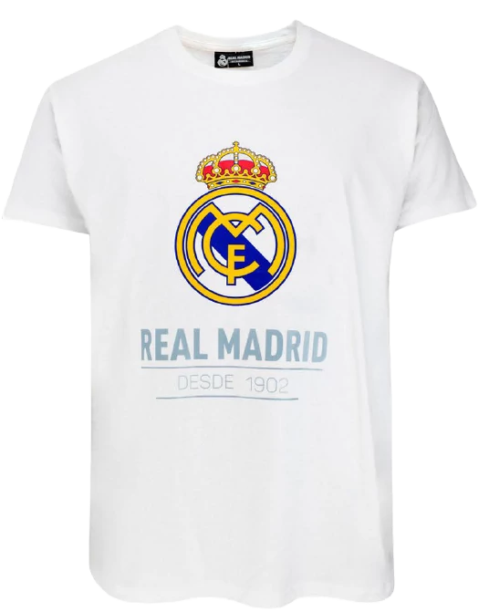 A Real Madrid címeres pólója - klasszikus - M