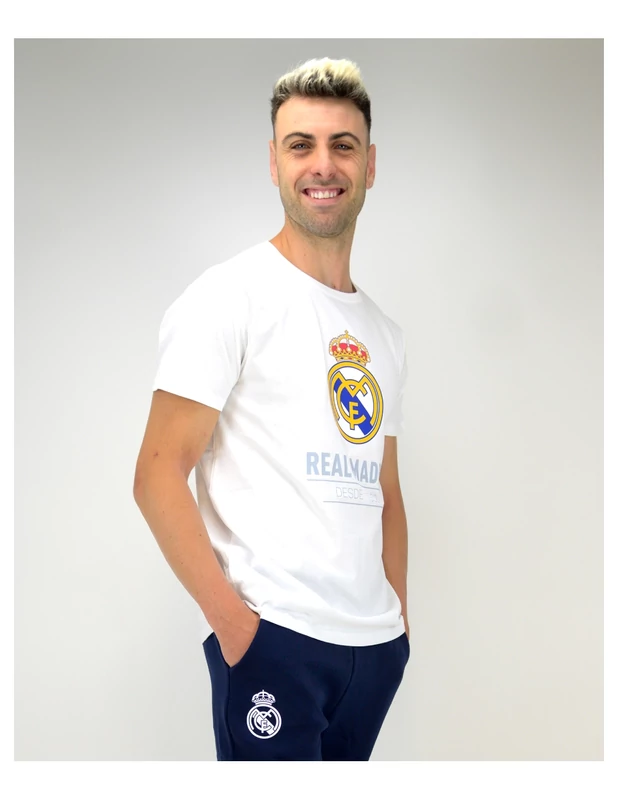 A Real Madrid címeres pólója - klasszikus - M