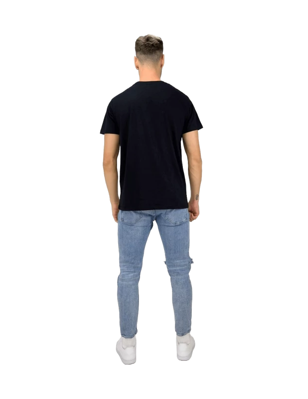 Real Madrid szurkolók kedvenc fekete pólója - M