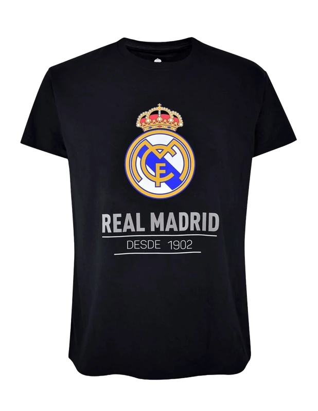 Real Madrid szurkolók kedvenc gyerek fekete pólója - 10 éves