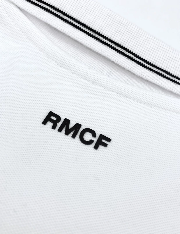 A habfehér Real Madrid galléros pólód - 2XL