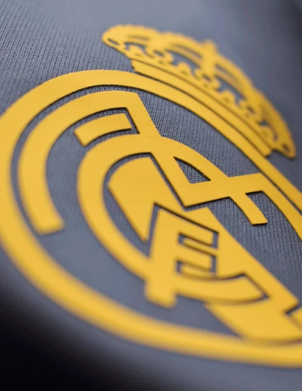 Stílusos madridista cipzáras gyerek pulóver - 8 éves