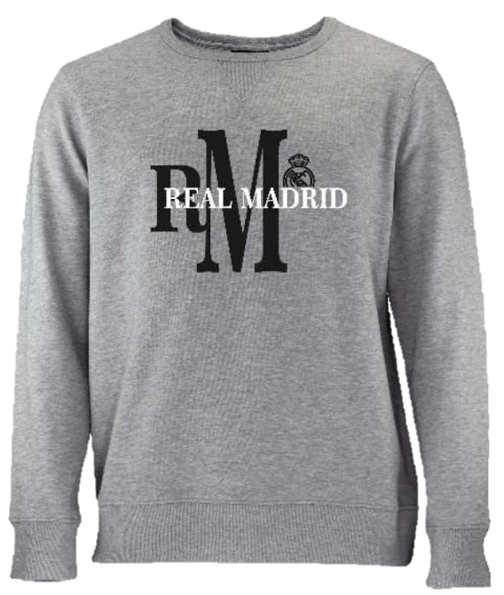 Utcai Real Madrid kerek nyakú pulóver - S