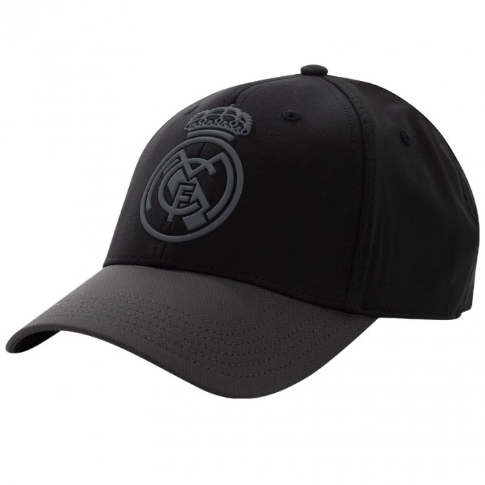 A Real Madrid fekete-szürke baseball sapkája