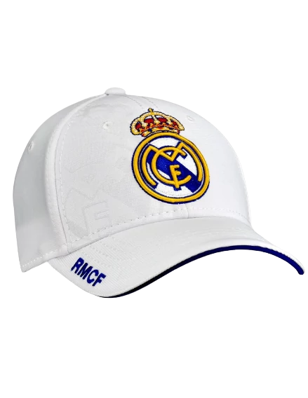 Habfehér Real Madrid baseball sapka - gyerek