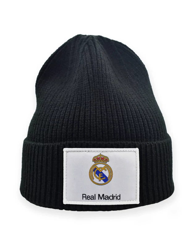 Real Madrid fekete téli sapka