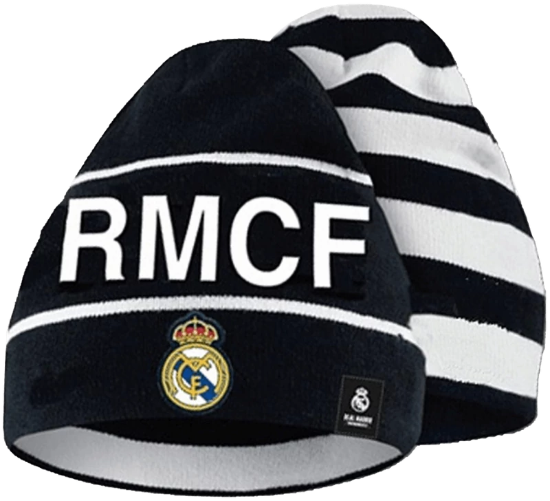Kifordítható gyerek Real Madrid téli sapka