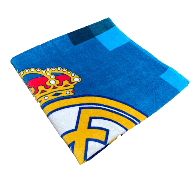 Azúrkék Real Madrid törölköző