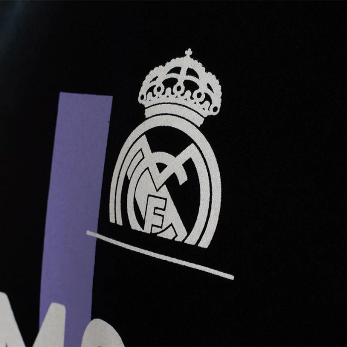A Real Madrid 2022-2023-as fekete pólója - S