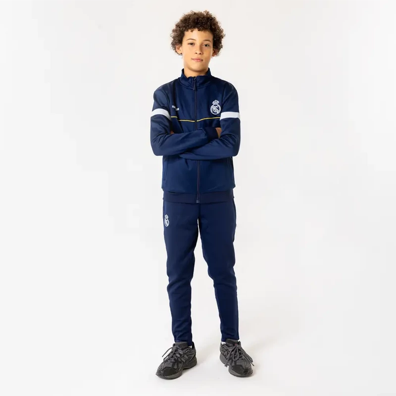 Real Madrid 2025-26-os kék gyerek melegítő szett - 14 éves