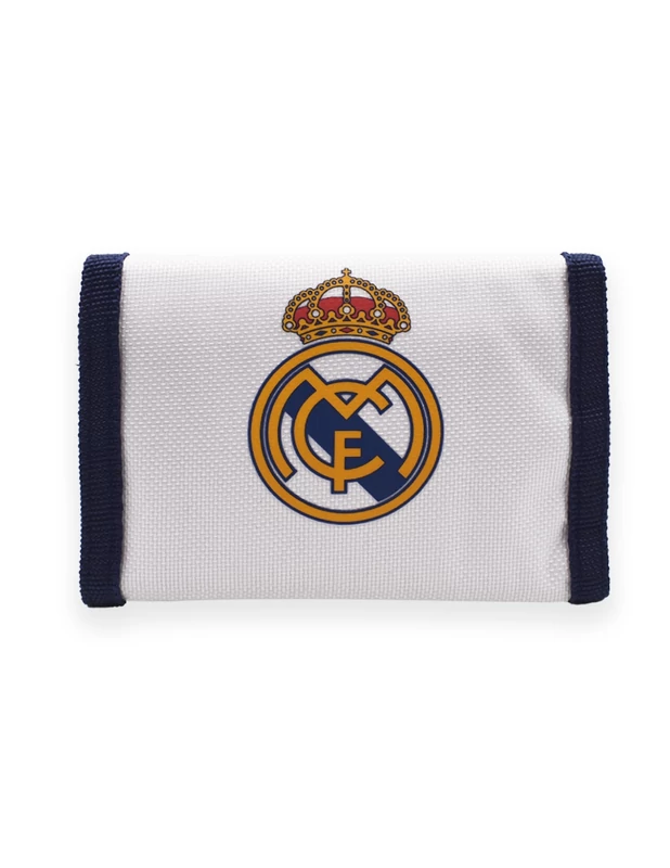 Klasszikus fehér Real Madrid pénztárca