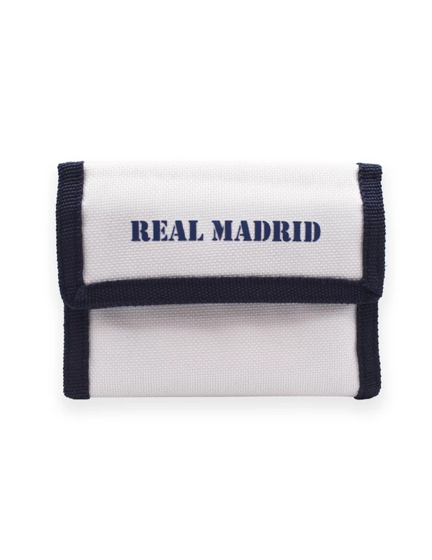 Klasszikus fehér Real Madrid pénztárca