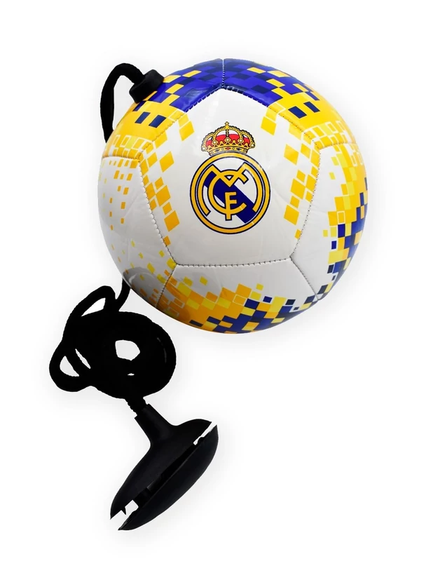 Real Madrid mini edzőlabda kötéllel