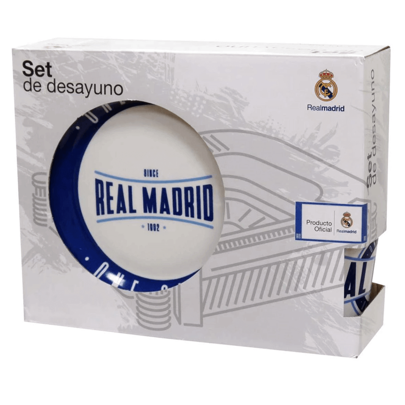 Real Madrid reggeliző készlet