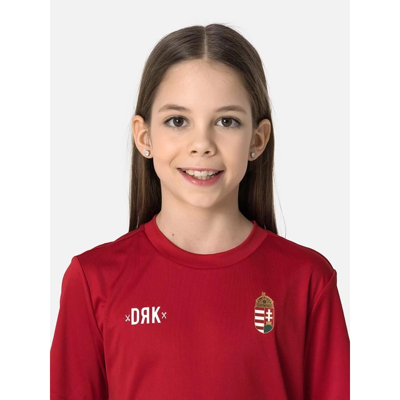 Champions - gyerek magyar válogatott edző póló - piros - 14 éves