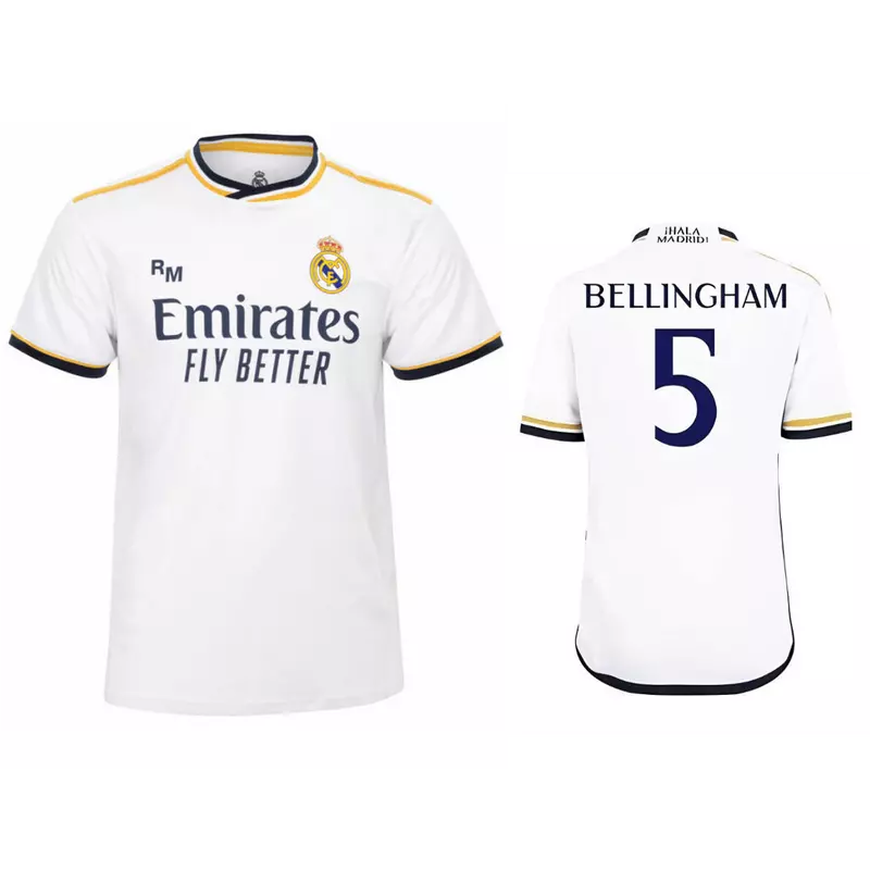 Real Madrid 23-24 prémium hazai gyerek szurkolói mez, replika - 6 éves - Bellingham 5
