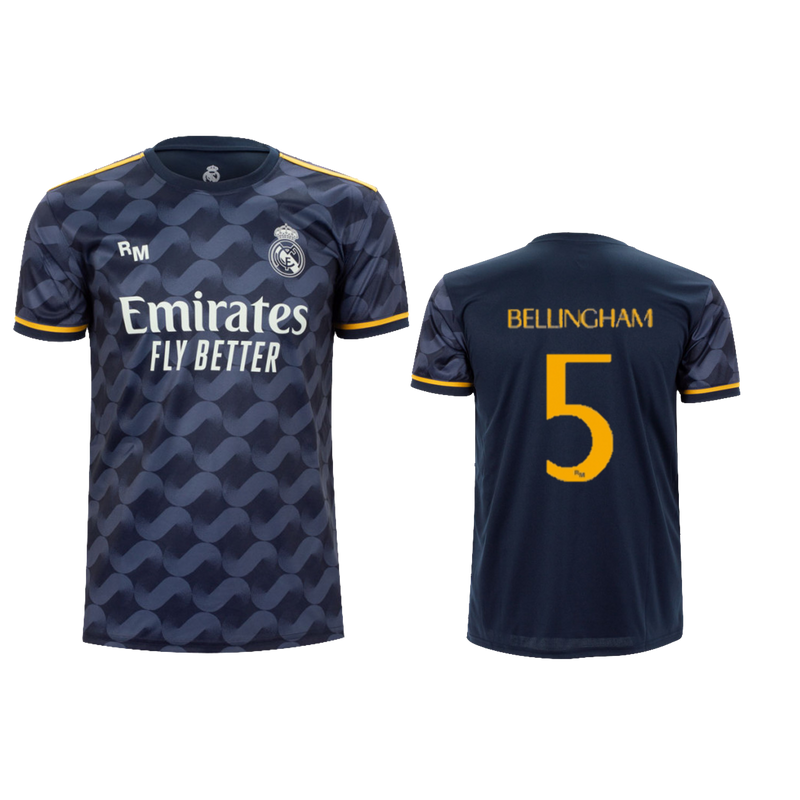 Real Madrid  23-24 prémium második számú szurkolói mez, replika - Feliratozható