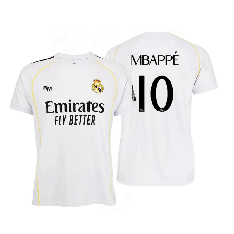 Real Madrid 2025-26 prémium hazai szurkolói mez, replika - Mbappé - 10 - L