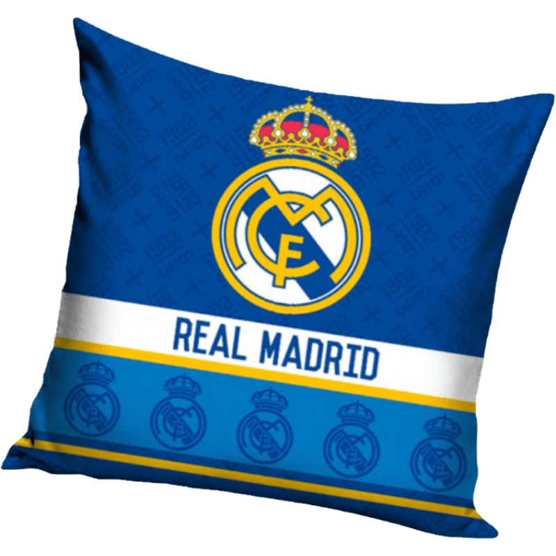A Real Madrid trendi, címeres díszpárnája