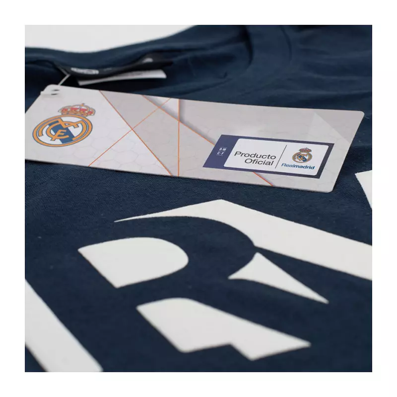A nagybetűs Real Madrid kerek nyakú póló - XL