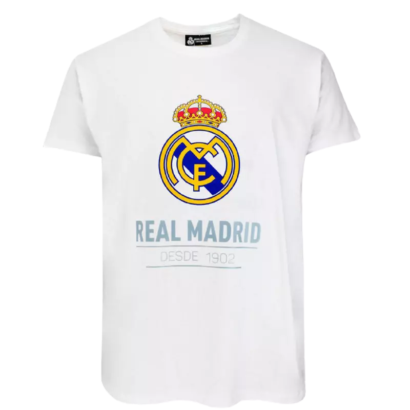 A Real Madrid címeres pólója - klasszikus - M