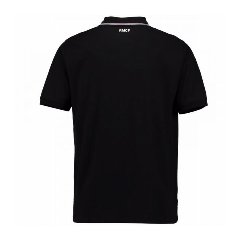 Madridisták fekete galléros pólója - XL